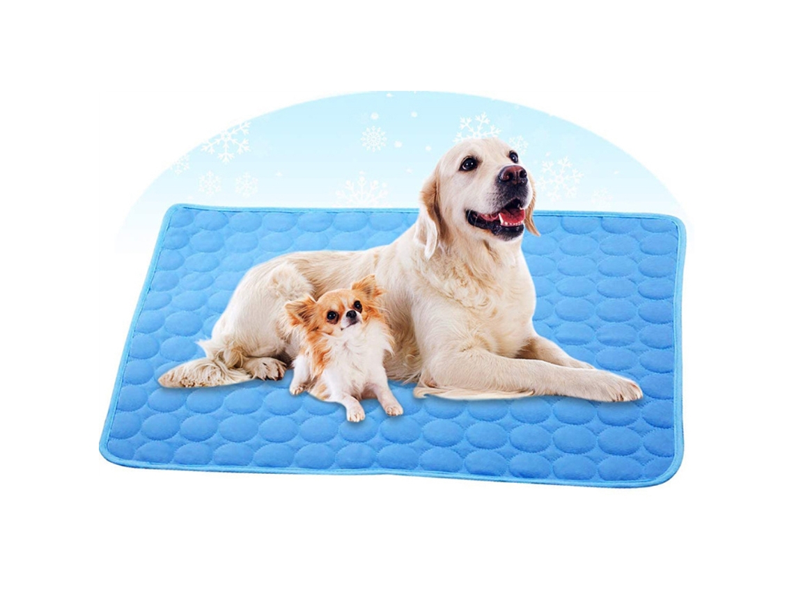 Colchón para perros con malla de hielo, ideal para el verano, viajes y uso doméstico.