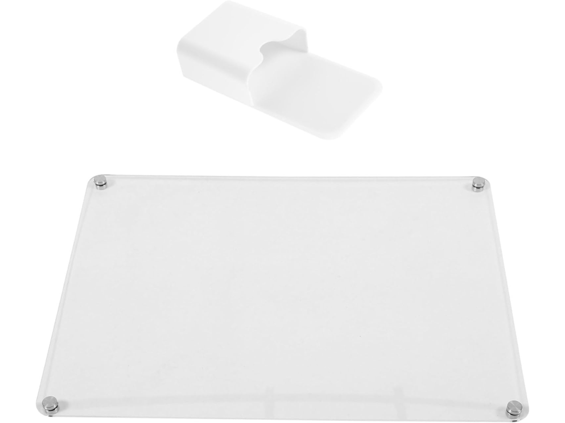 Pizarra Magnética Transparente De Acrílico Borrable Para Planificación En El Hogar Y La Oficina, Reutilizable.