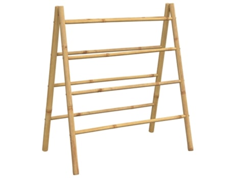 Toallero Escalera VIDAXL Bambú Marrón 90X50X100 Cm