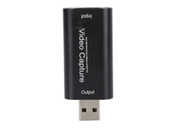 Tarjeta De Captura De Vídeo Y Audio Usb 2.0 De Alta Definición 1080p A 30 Hz Para Grabación Y Transmisión En Directo.