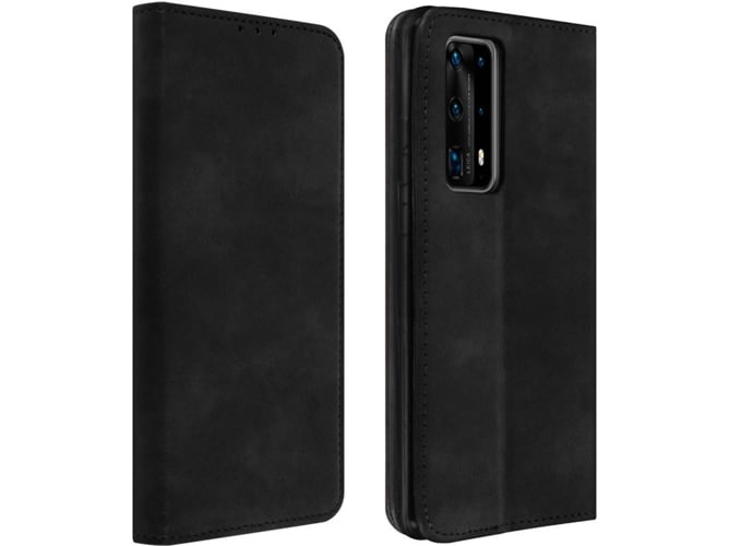 Funda Huawei P40 Pro AVIZAR Libro Negro