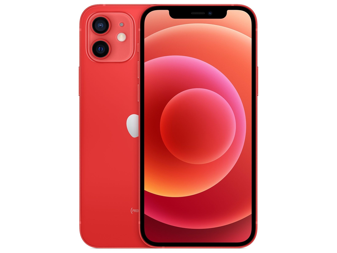 iPhone 12 APPLE (Reacondicionado Como Nuevo - 64 GB - Rojo)