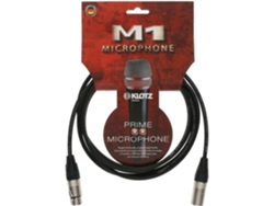 Cable de micrófono KLOTZ M1fm1n1000 M1 de 10 m XLR/XLR