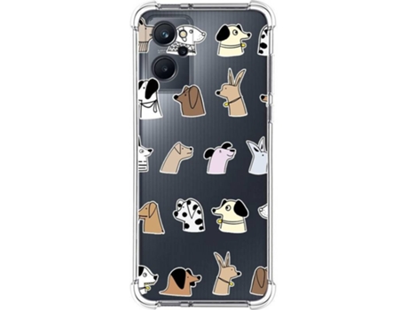 Carcasa Realme 9i TUMUNDOSMARTPHONE Dibujos Antigolpes Perros Multicolor
