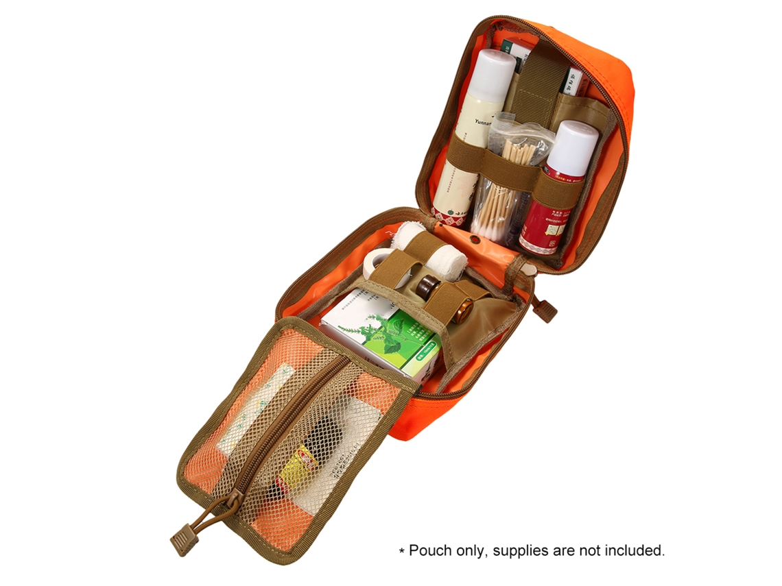 Bolsa Médica Molle Para Primeros Auxilios Al Aire Libre, Kit Táctico De Supervivencia Y Emergencia.