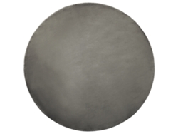 Alfombra de pelo corto BELIANI Gesi ii de Viscosa Gris 140x140