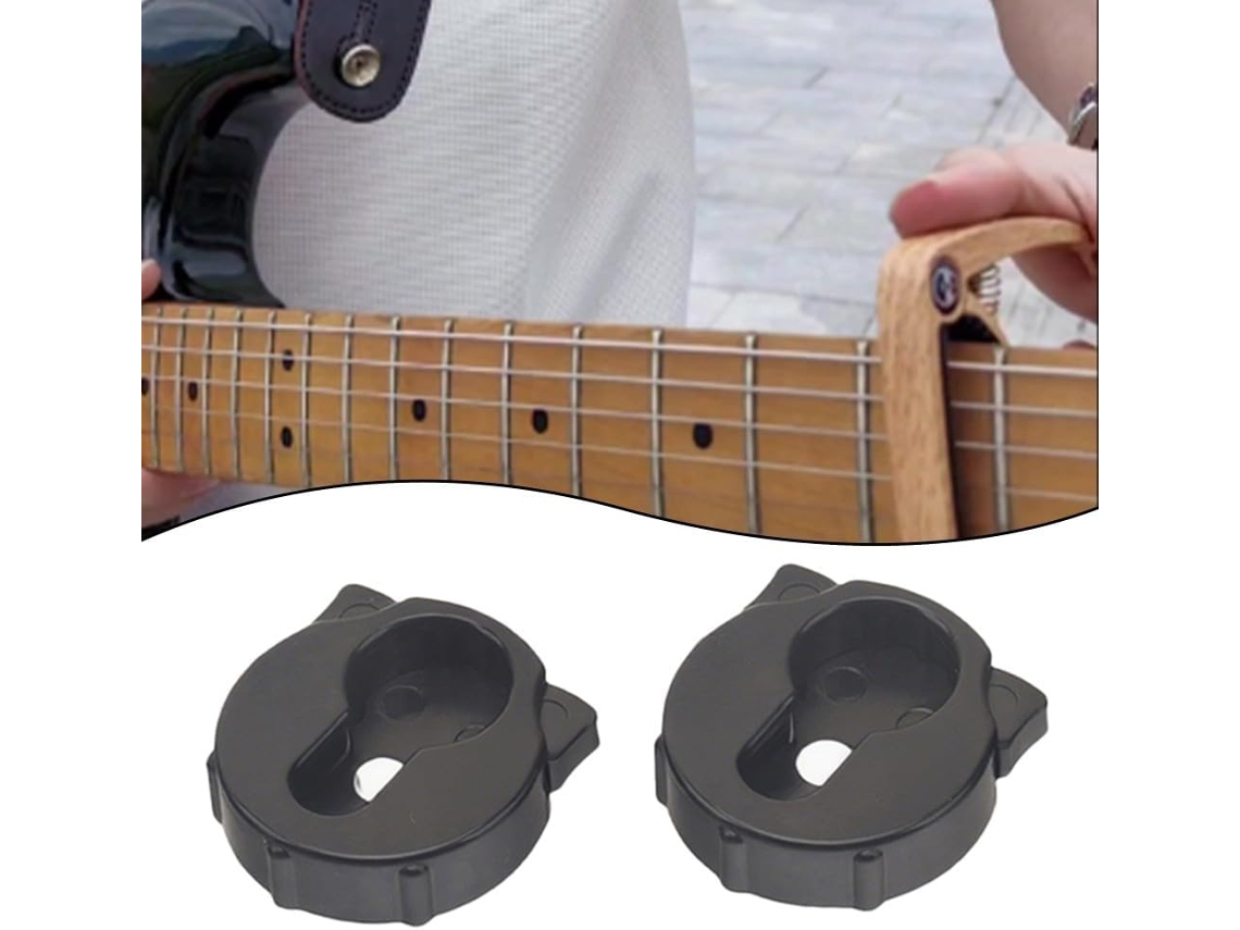 Juego De 2 Cierres De Correa De Cambio Rápido Para Guitarra Eléctrica/acústica