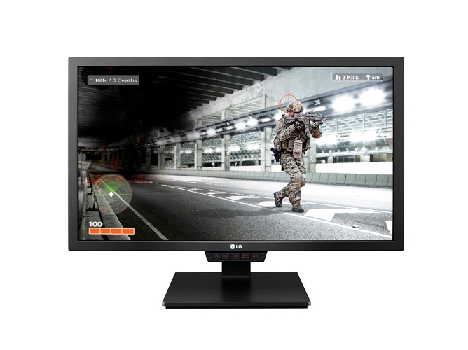 Monitor Pc 6096 cm 24 gaming lg 24gm79gb hd tn negro plana pantalla led fullhd 144hz 5 144 24” 24gm79g