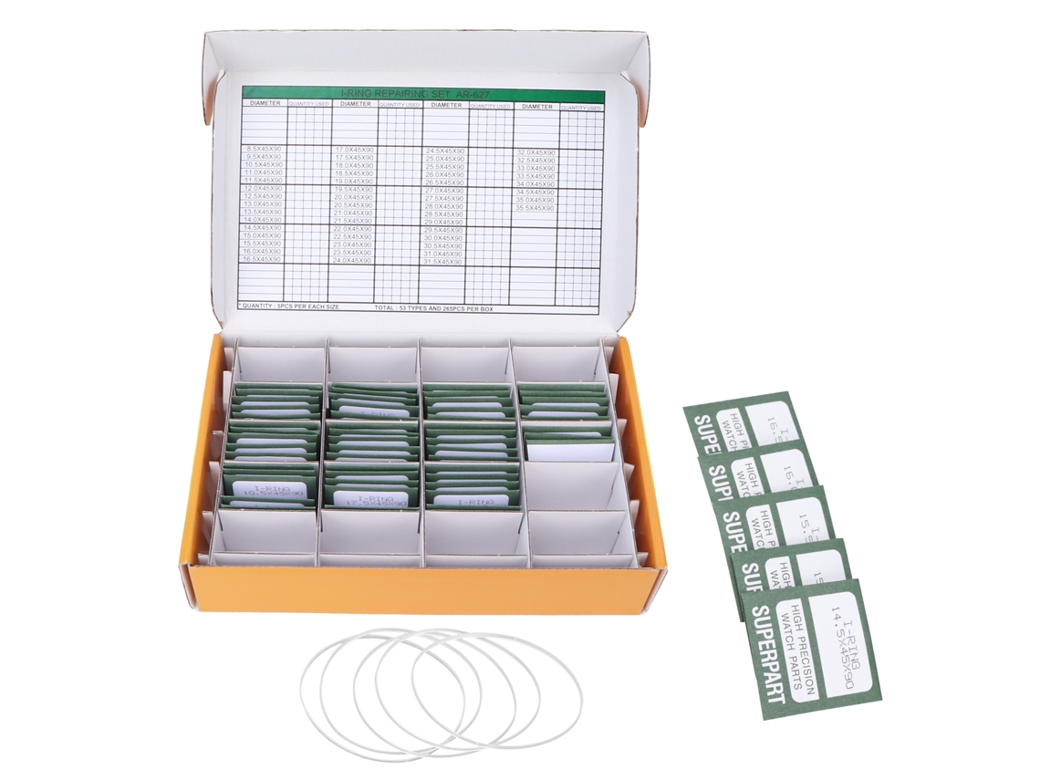 Kit De Juntas Tóricas Impermeables Para Tapas Traseras De Relojes - Mantenimiento Profesional Para Aficionados