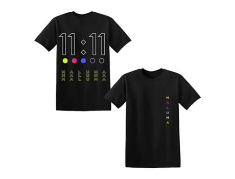 Camiseta ROCKINSTONE Maluma 11:11 Puntos (M)