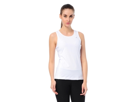 Camiseta sin Mangas de Mujer ADIDAS Raglán Clima Esencials Tecnología Blanco