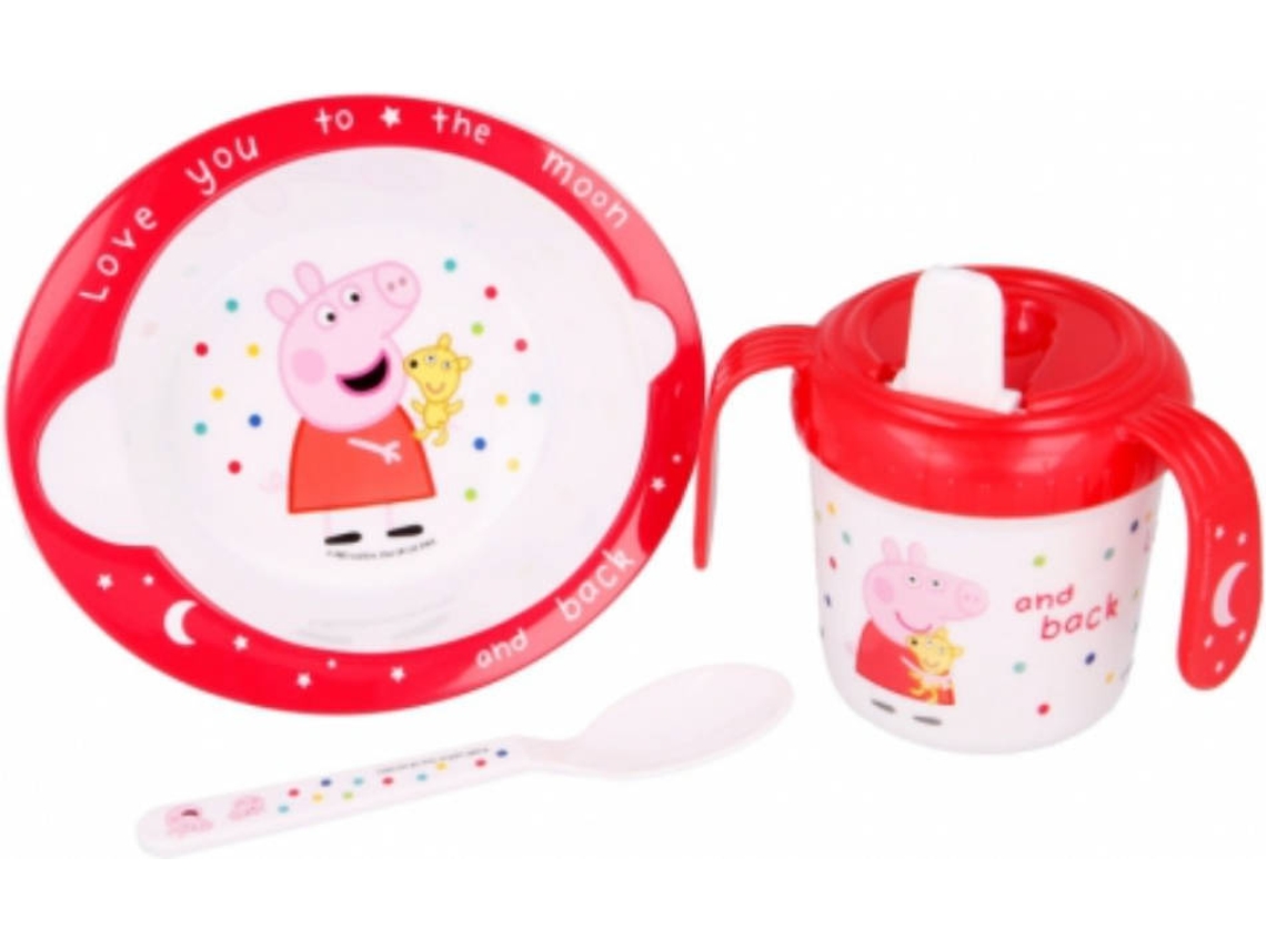 Set de Cocina PEPPA PIG PPG65878-40-U Rojo (Plástico)