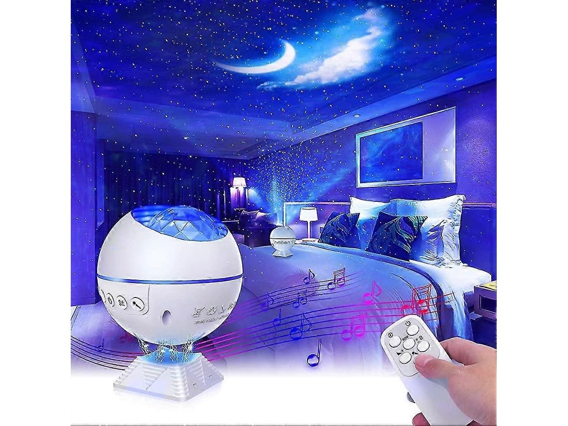 Proyector de galaxias, luz nocturna, proyector de estrellas con brillo ajustable. Rosewell