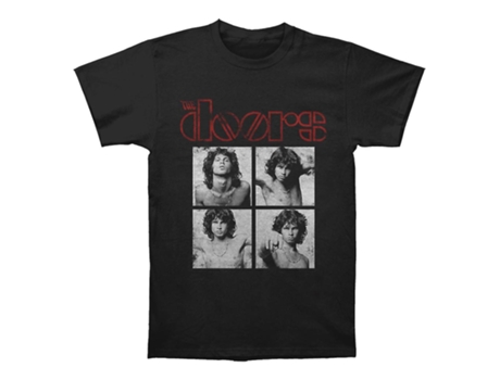 Camiseta ROCKINSTONE The Doors Boxes Negra (S)