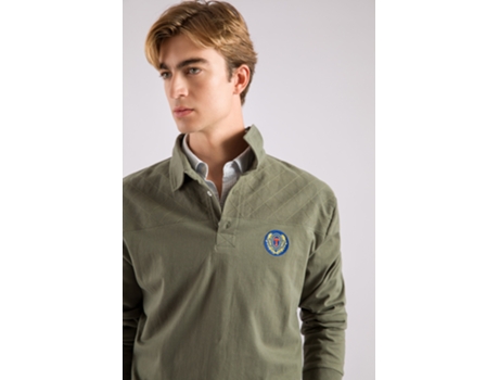 Polo de Hombre THROTTLEMAN Nan Algodón Verde (M)