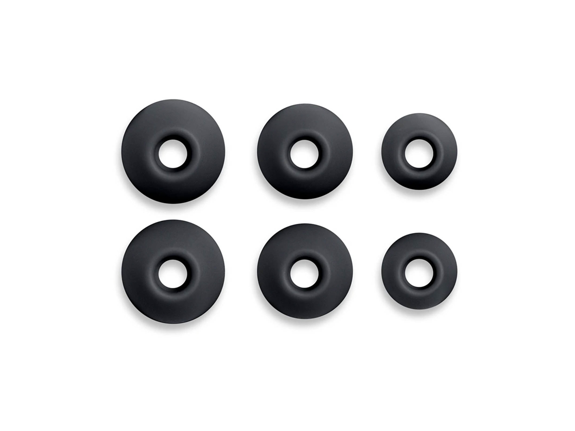 Accesorios AVIZAR TIPSBK Puntas Intra-Auriculares de reemplazo tamaños S, M, L (Negro)