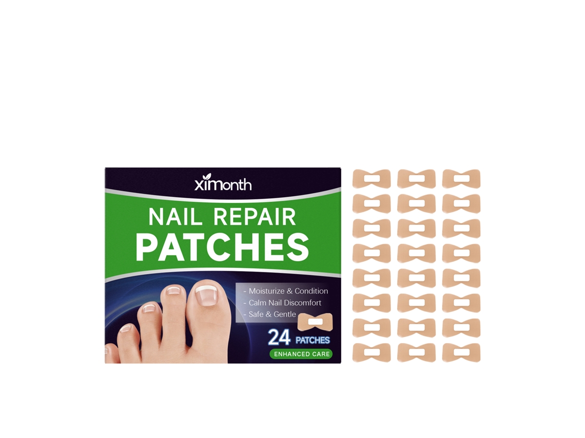 Parche para el cuidado de las uñas de los pies