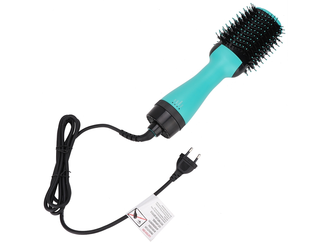 Peine Secador De Pelo Con Iones Negativos Multifuncional Para Alisar Y Rizar El Cabello