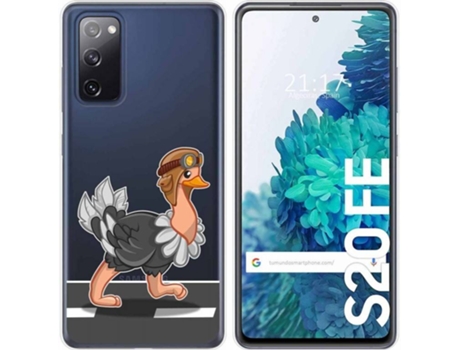 Carcasa Samsung Galaxy S20 FE TUMUNDOSMARTPHONE Avestruz Multicolor