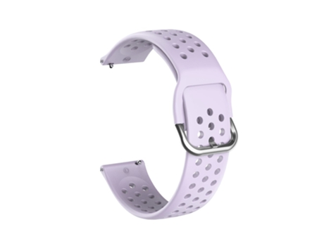 Correa de Silicona 22mm orificios redondos transpirables con pasador de liberación rápida para Samsung Galaxy Watch3 45mm SM-R840/Garmin Vivoactive...