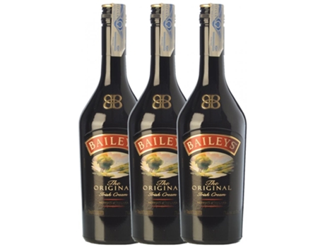 Licor BAILEYS IRISH CREAM Licor Creme Baileys Irish Cream Original Irish (0.7 L - 3 unidades)