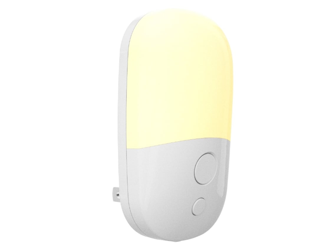 Luz nocturna de pared con enchufe y luz nocturna con sensor de fotocélula de anochecer a amanecer, luz nocturna de bajo consumo para niños Vledary