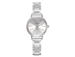 Elegante Reloj De Pulsera De Cuarzo Para Mujer Con Diamantes De Imitación Y Brazalete De Acero Para Uso Formal E Informal.
