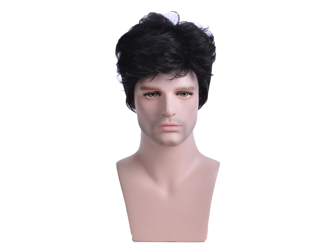Peluca sintética resistente al calor para hombre, ideal para cosplay