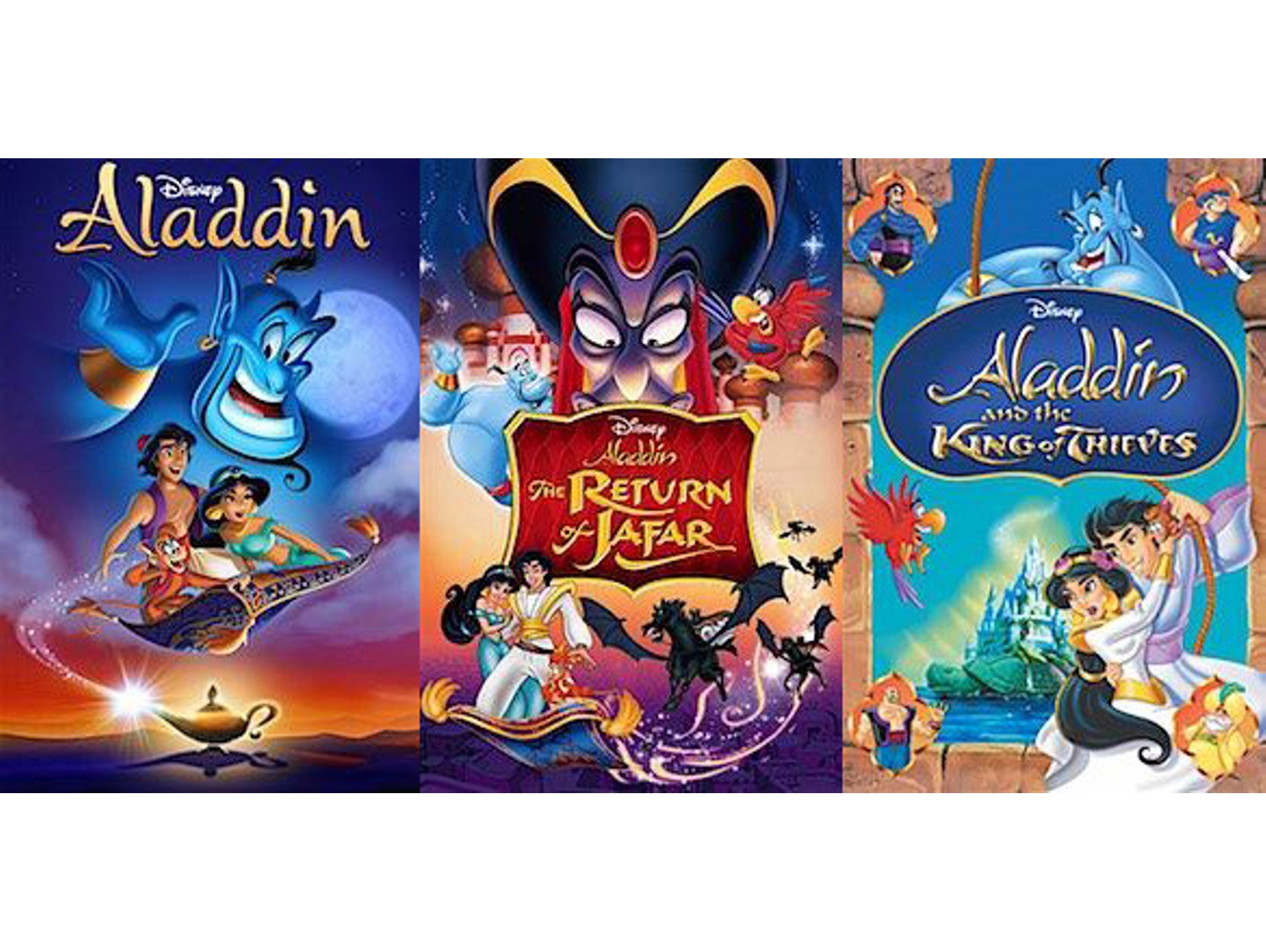 DVD Aladdin Trilogy Inglés
