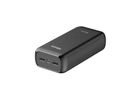 TELLUR PBC303 30000mAh Power Bank, 2xUSBType-CMicroUSB, negro