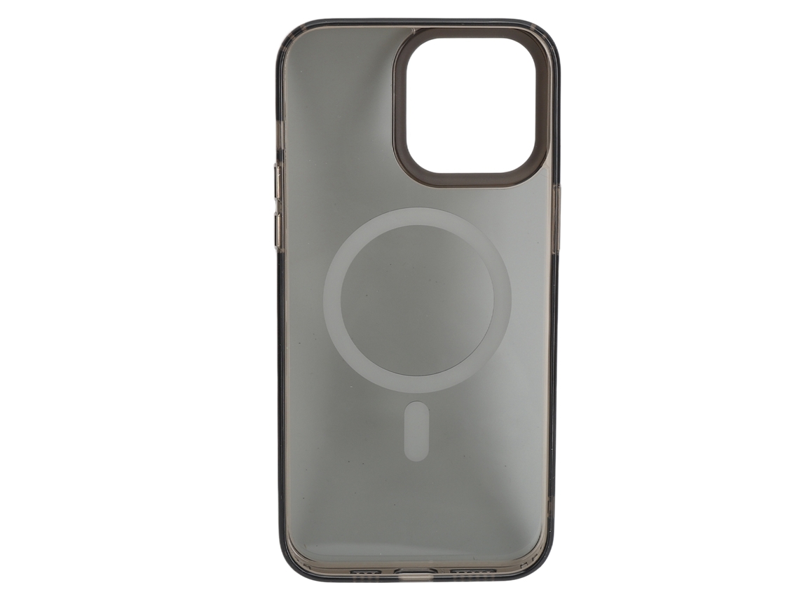 Capa De Telefone Transparente Magnética Anti-queda Grip Confortável Para Iphone 14 Pro Max Diy Proteção Total