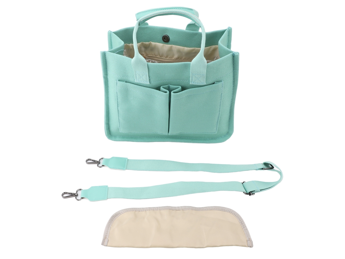 Bolsa Transversal De Lona Para Mulher Com Grande Capacidade E Fecho Magnético