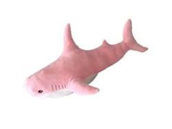 Muñeco De Peluche De Tiburón De Dibujos Animados De 45 Cm, Regalo De Cumpleaños, Juguete Suave