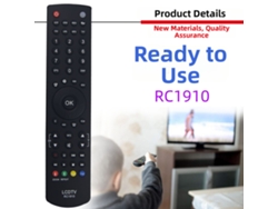Control Remoto Digitallab Para Televisores Toshiba Rc1910