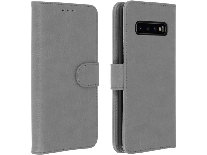 Funda Samsung Galaxy S10 AVIZAR Book Gris