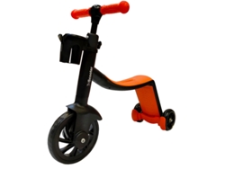 Patinete 3 en 1 Biwond (Modo andador, Modo triciclo, Modo scooter, Ruedas seguras, Mango antideslizante, Pedales desmontables)