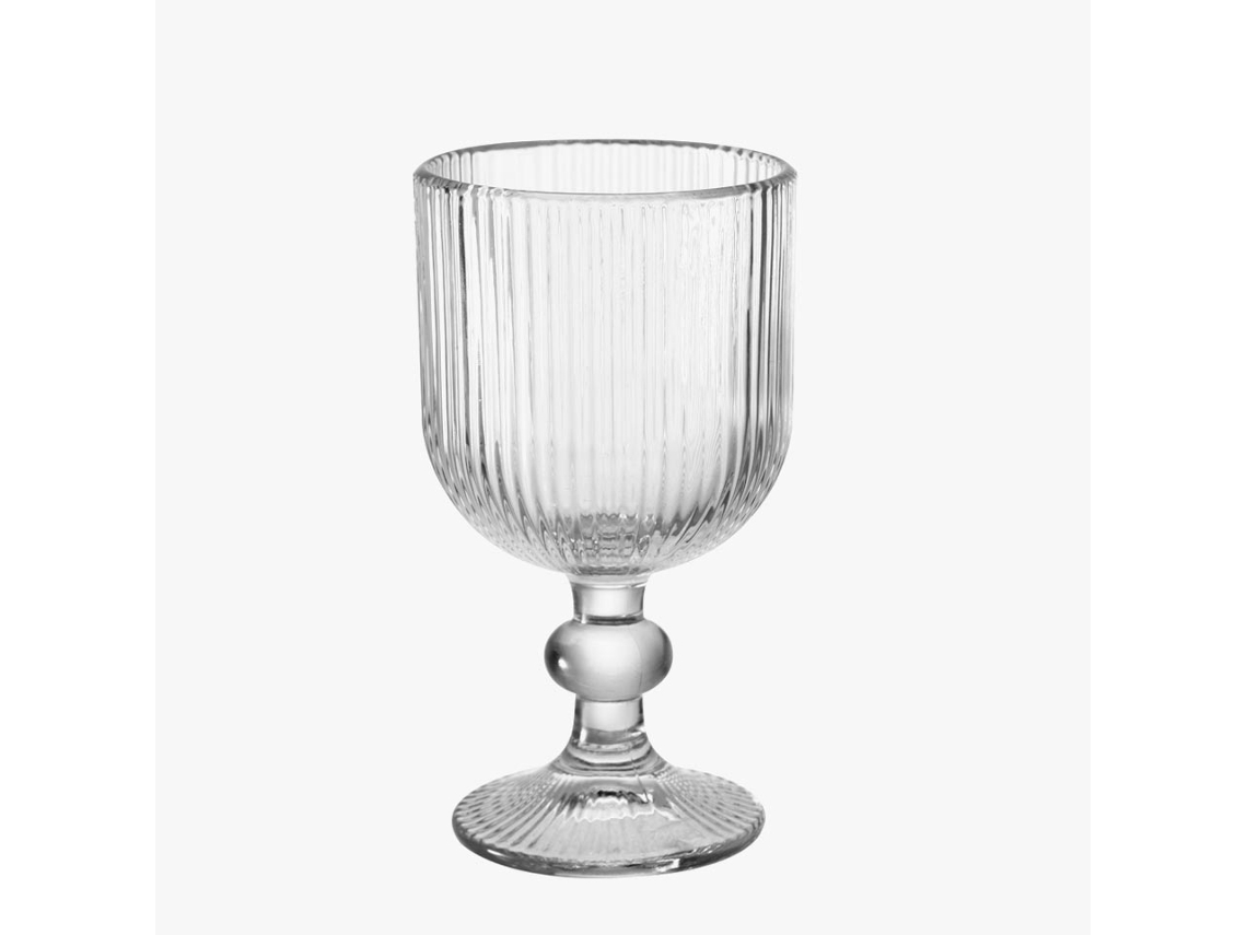 Juego De 6 Vasos Ribbed 24cl