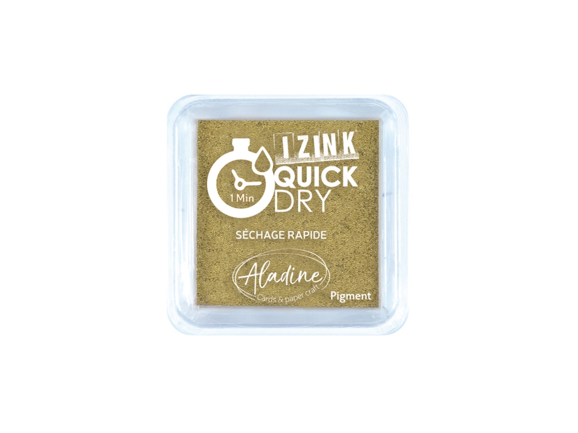 ALADINE Izink Almohadilla para sellos de oro de secado rápido 5X5Cm 19548