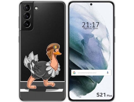 Carcasa Samsung Galaxy S21+ Plus 5G TUMUNDOSMARTPHONE Avestruz Multicolor