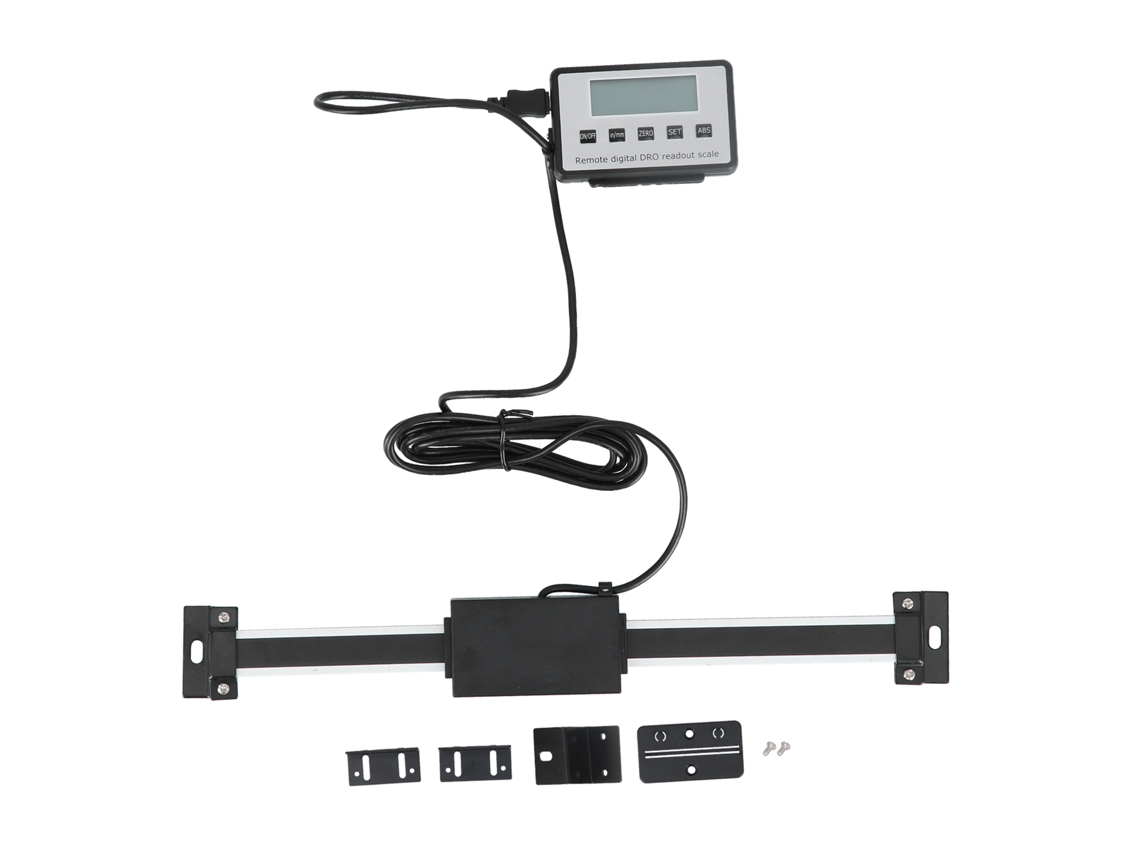 Regla Digital Lineal Métrica Imperial Con Pantalla Lcd Para Grifos De 0 A 200 Mm.