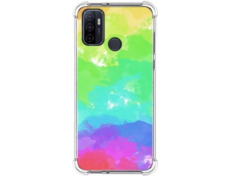Carcasa Oppo A53 / A53s TUMUNDOSMARTPHONE Acuarela 03 Multicolor