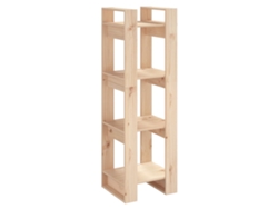 Librería/mampara MAISON EXCLUSIVE en madera maciza de pino (41x35x125 cm)