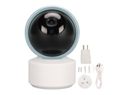 Câmera De Segurança Interior 1080p Hd Wi-fi Dual Band 2.4g/5g Visão Noturna Infrarrovermelha Smart Wireless Com Plug Au