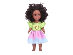 Bj-Requintado e realista boneca negra africana para meninas, linda boneca afro brinquedo de papel de parede presente para crianças Q14-157