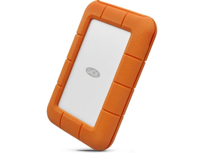 Disco HDD externo LACIE Rugged USB-C 5 TB (5 TB - USB 3.1)