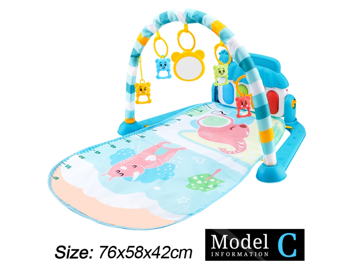 Gimnasio Musical Alfombra De Actividad Con Piano Pedal Para Bebés 0 36 Meses, Juguete Educativo Aeuzwr