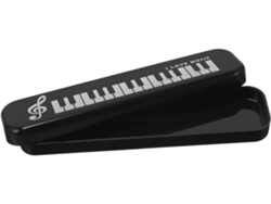 Estuche escolar de plástico resistente con capacidad para lápices y bolígrafos, organizador.