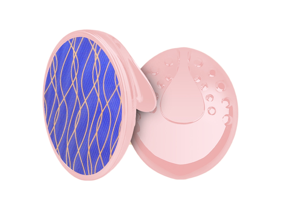 Nano Sin Dolor Borrador de pelo de cristal portátil rosa