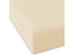 Sábana GUY LAROCHE Pure (Crema - 100% Percal Algodón - 90x200+28 cm)