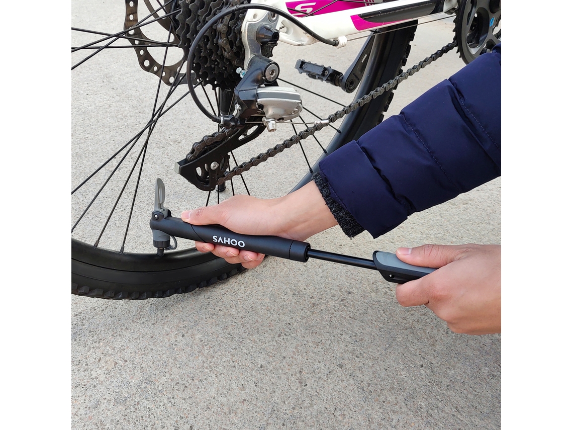 Kit de Ferramentas Mali para reparo de bicicleta com bomba mini e patches, portátil